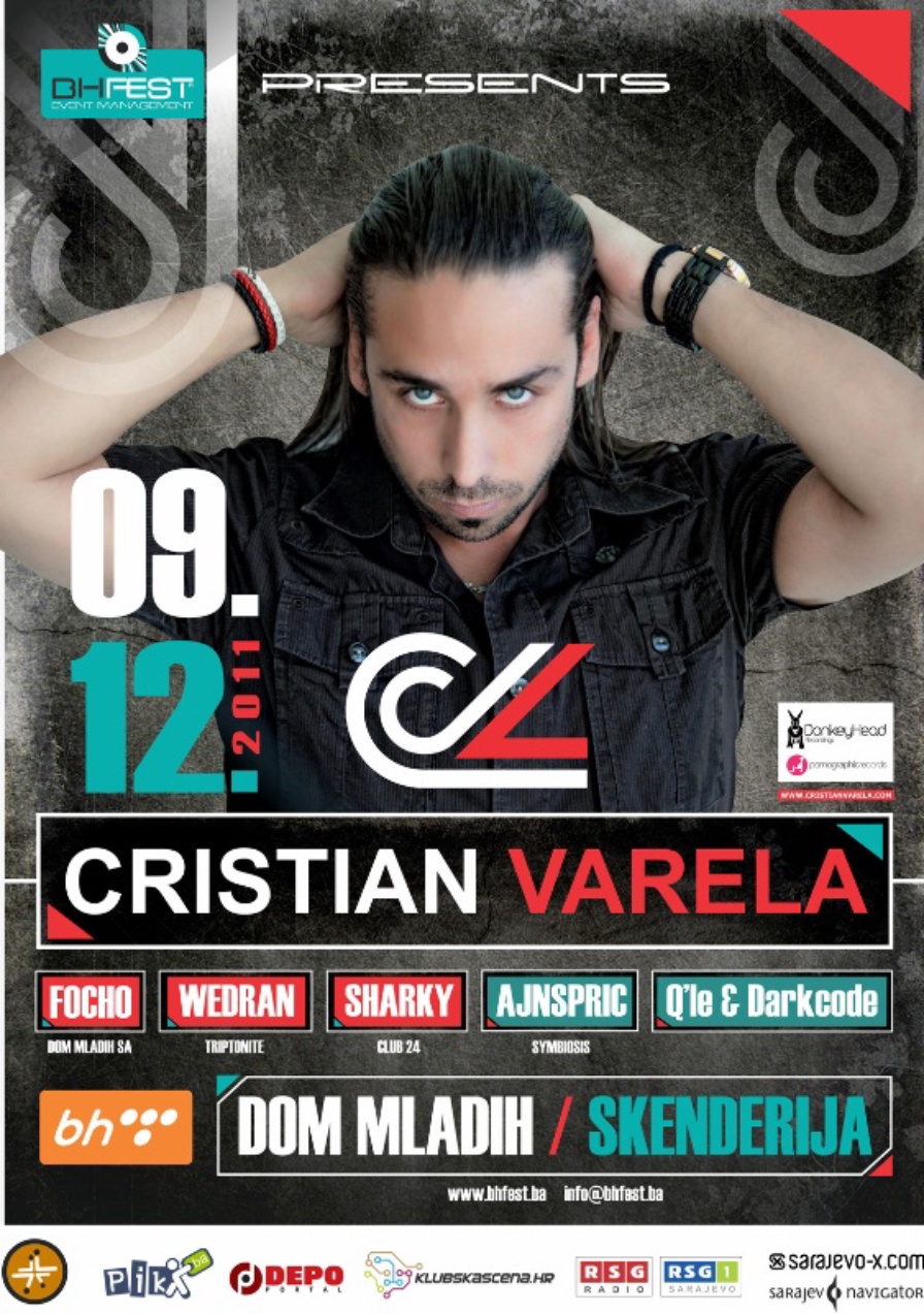 Cristian Varela @ Dom mladih (Sarajevo)