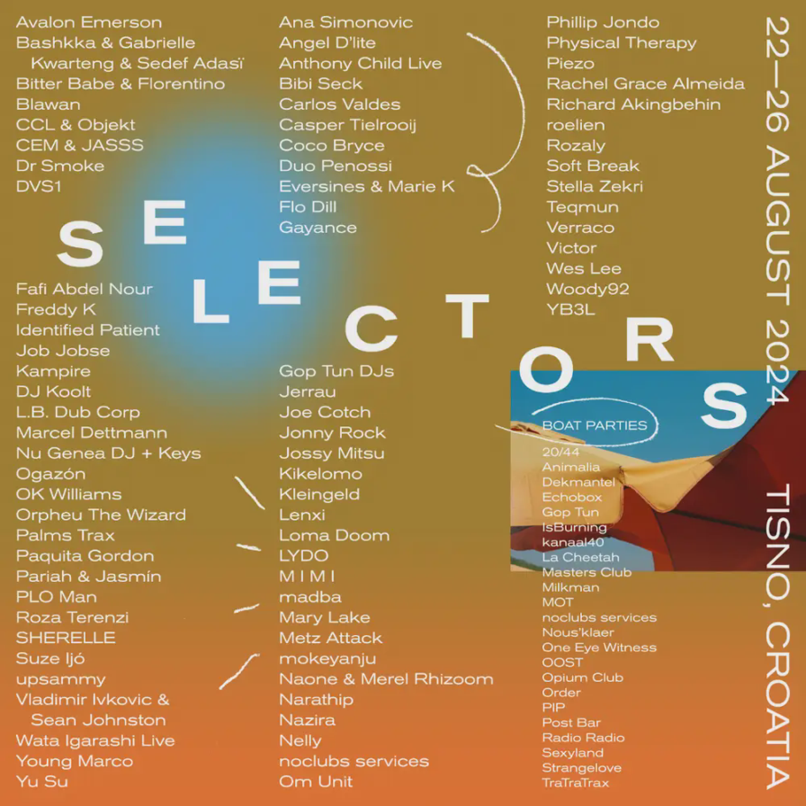Dekmantel Selectors 2024 @ The Garden Resort (Tisno)