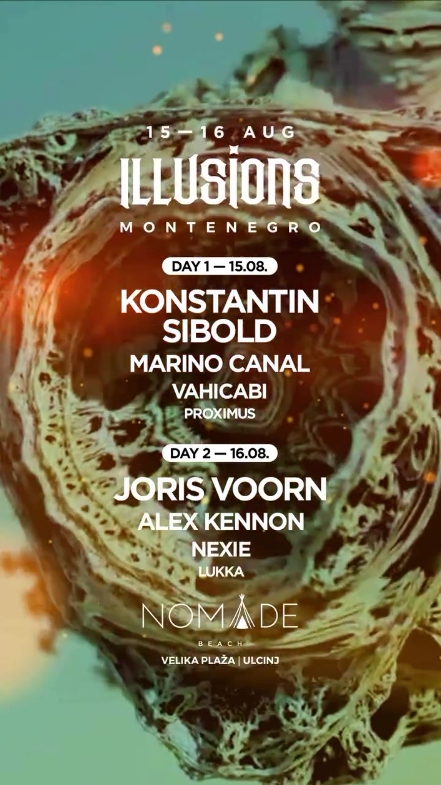 Illusions Montenegro 2025 @ Nomade Beach (Ulcinj)