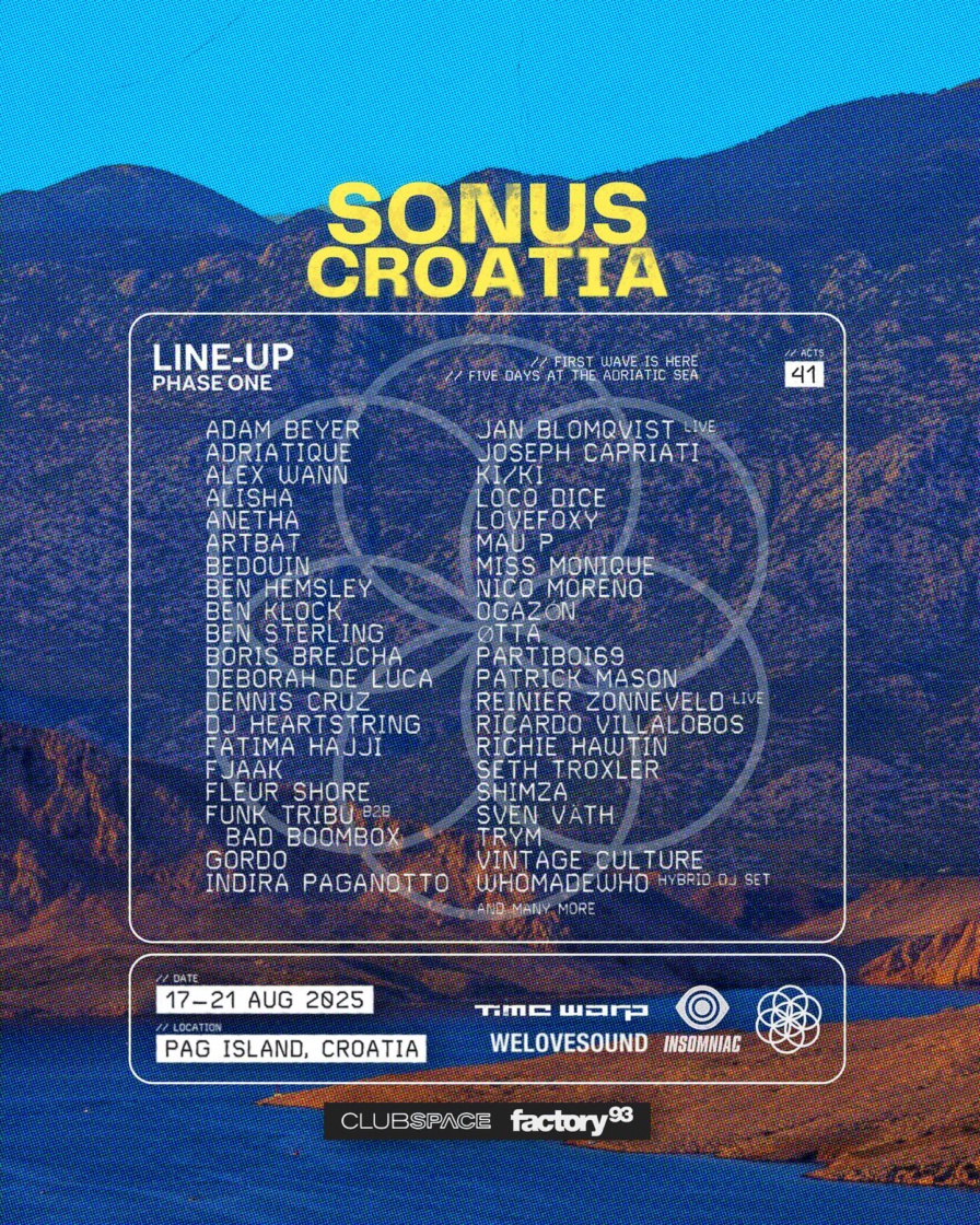 Sonus Festival 2025 @ Zrće Beach (Novalja)