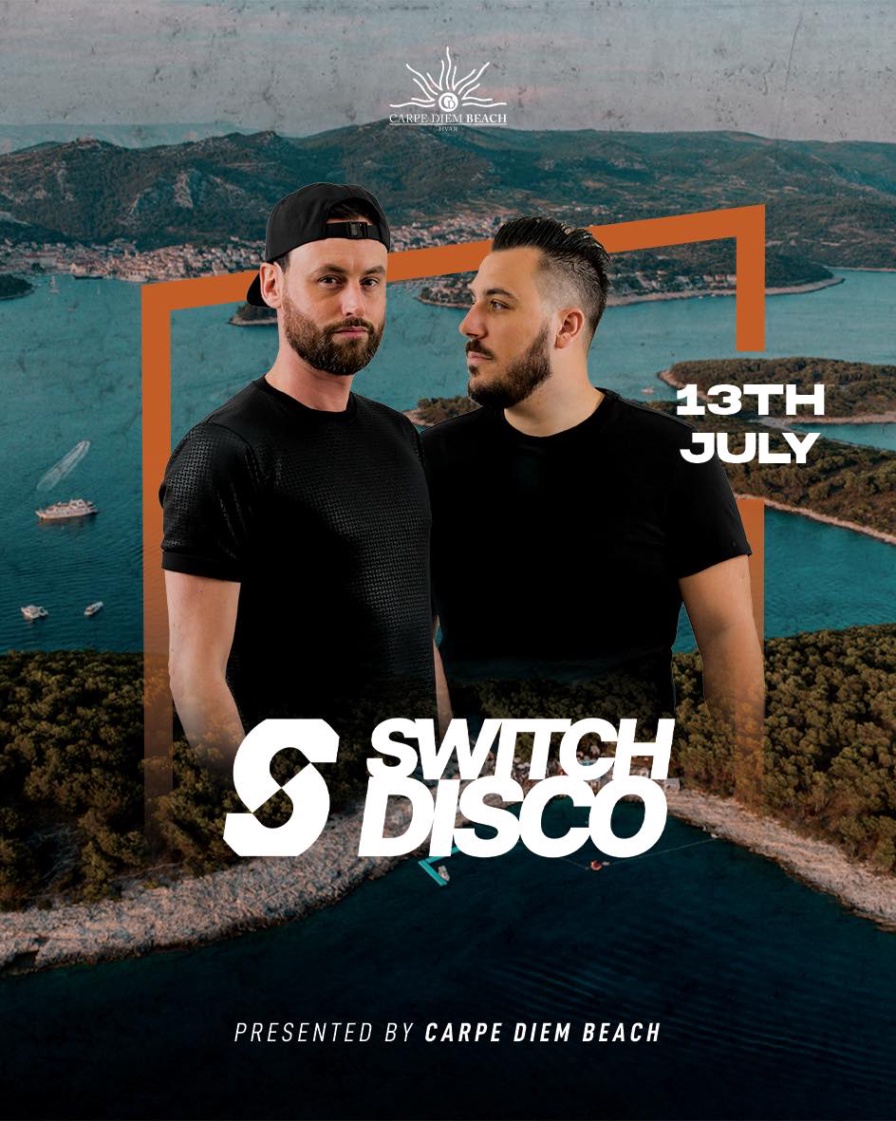 Switch Disco @ Carpe Diem Beach (Hvar)