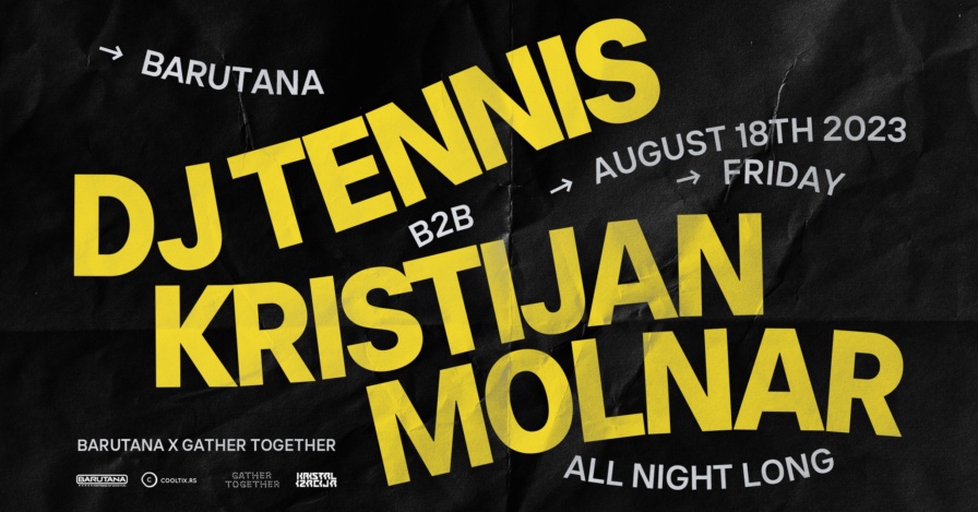 DJ Tennis b2b Kristijan Molnar @ Barutana (Belgrade)