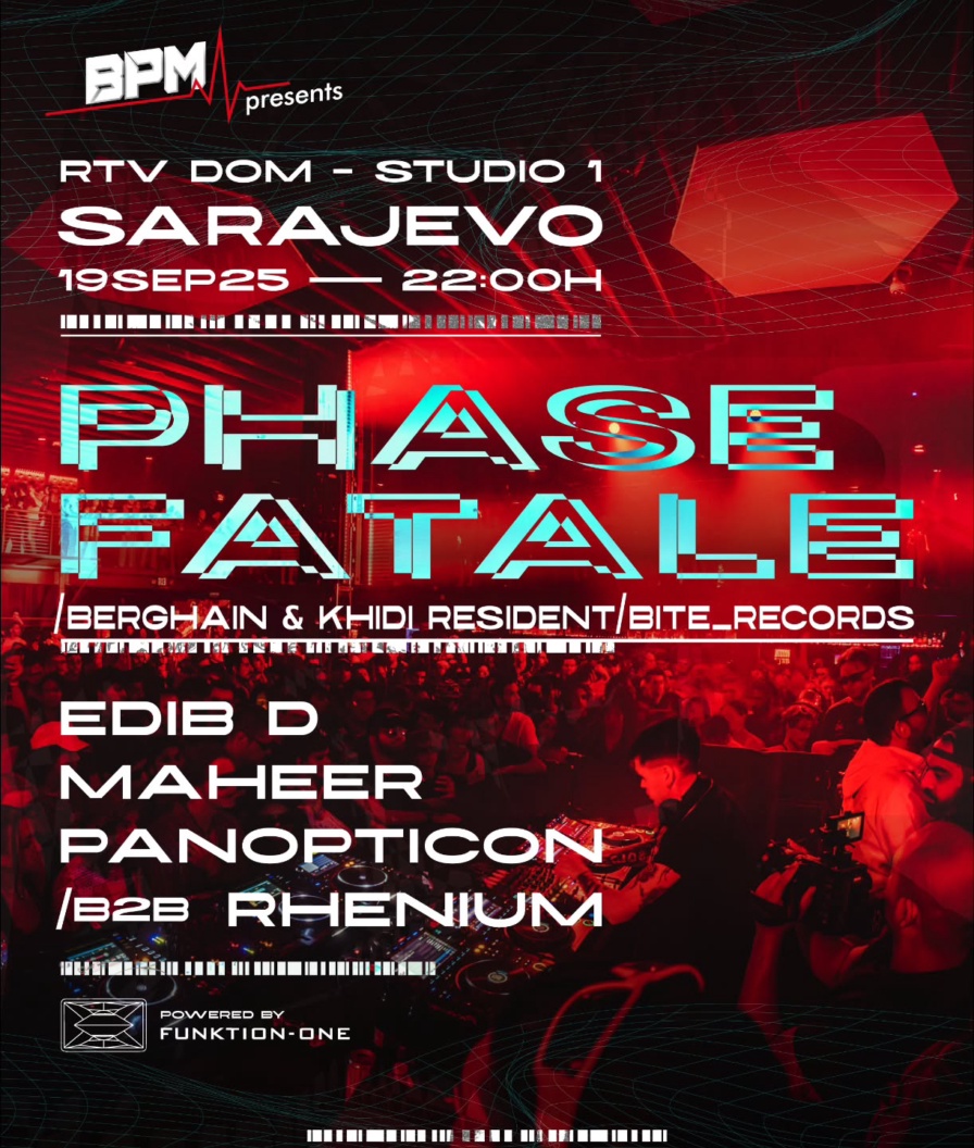 Phase Fatale @ Studio 1 (RTV Dom) (Sarajevo)
