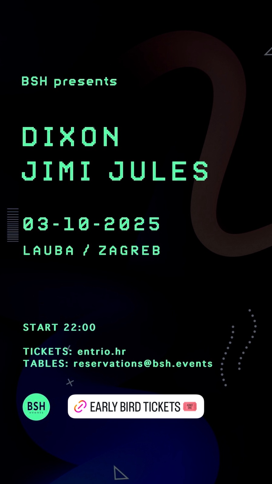 Dixon, Jimi Jules @ Lauba (Zagreb)