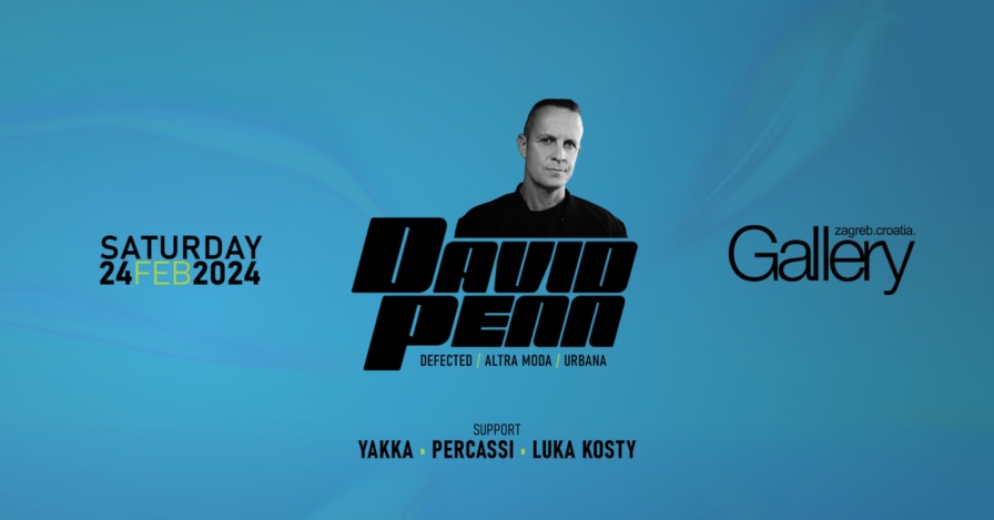 David Penn @ Gallery Club (Zagreb)
