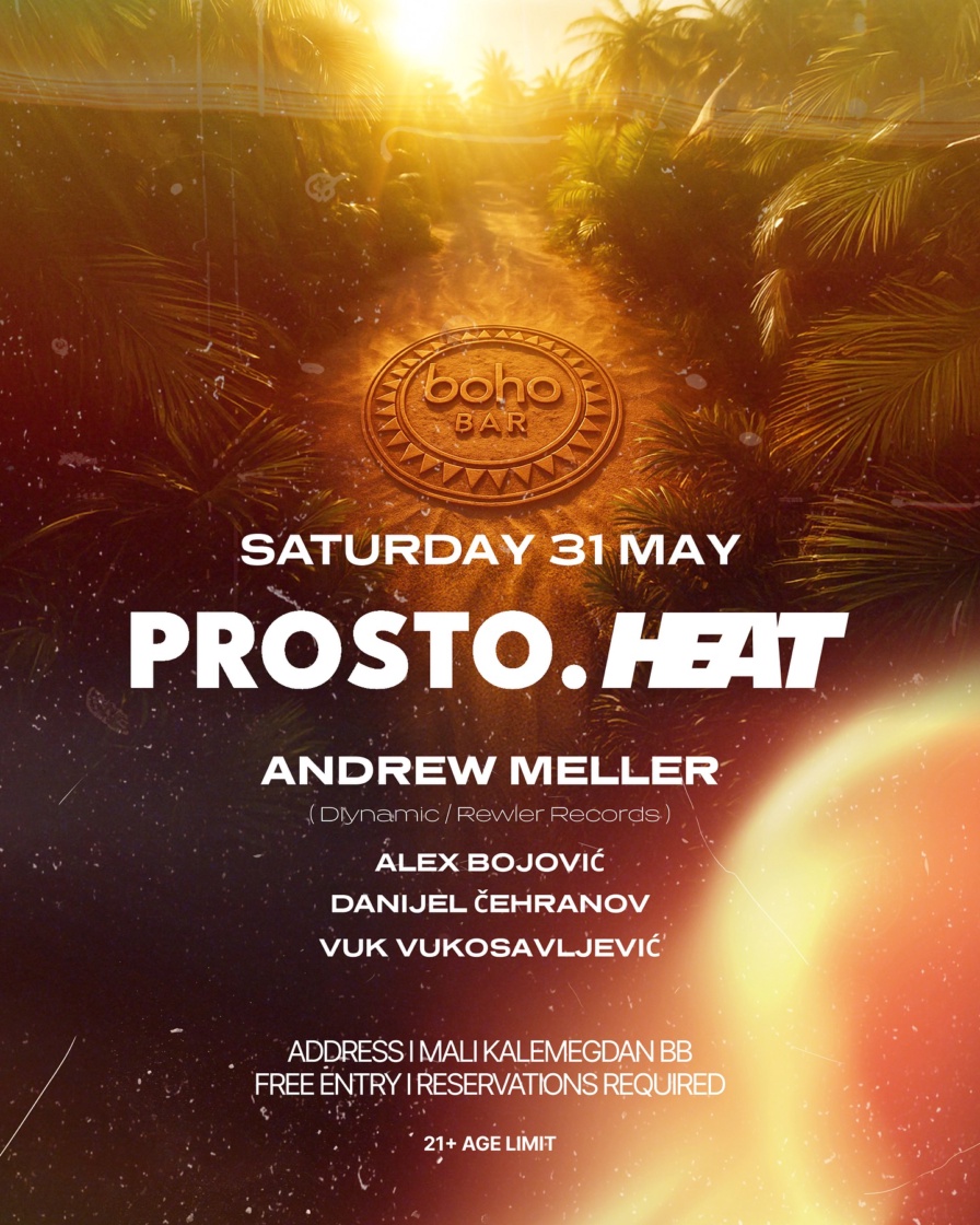 Andrew Meller @ Boho Bar (Belgrade)
