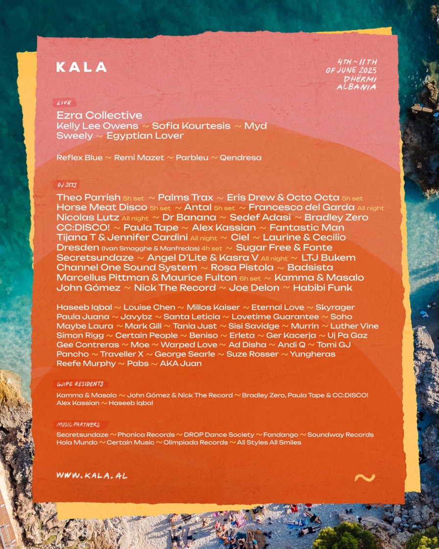 Kala Festival 2025 @ Dhërmi Beach (Dhërmi)