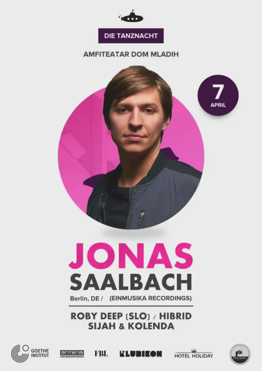 Jonas Salbach @ Dom mladih (Sarajevo)