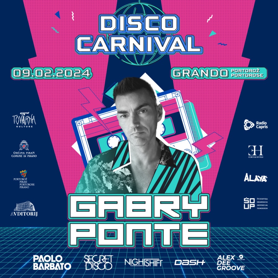 Gabry Ponte, Paolo Barbato @ Magazin Grando (Portorož)