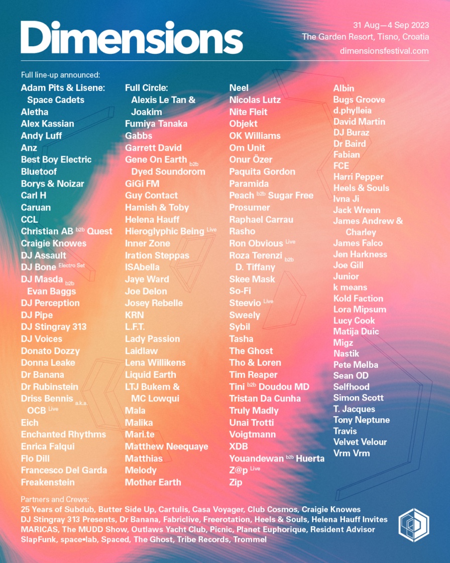 Dimensions 2023 @ The Garden Resort (Tisno)
