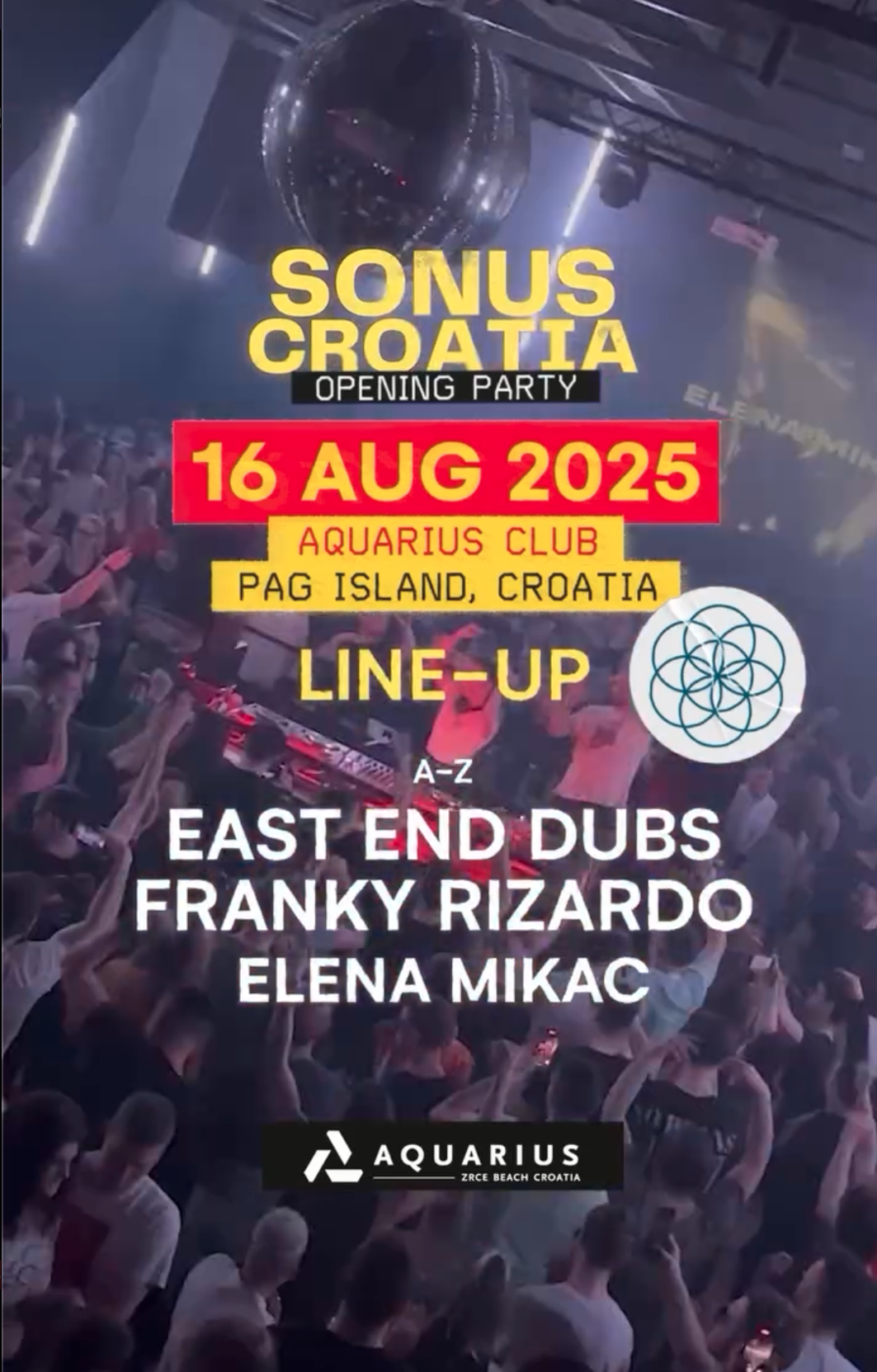 East End Dubs, Franky Rizardo @ Aquarius (Novalja)