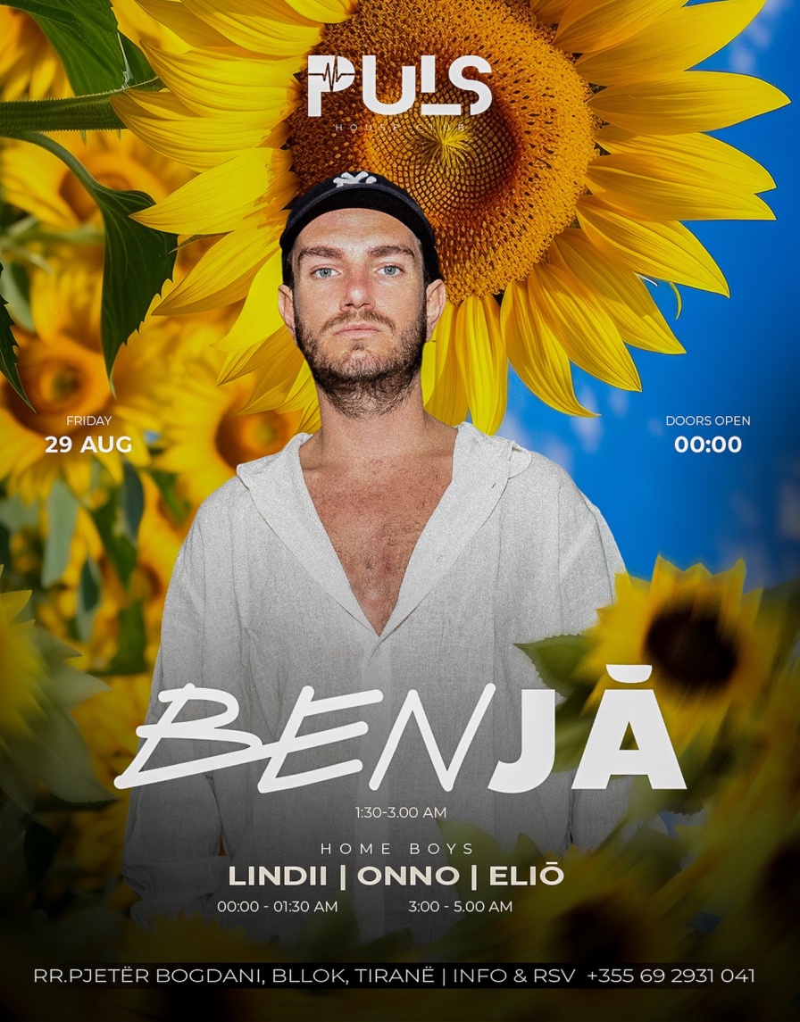 Benja @ Puls House Club (Tirana)