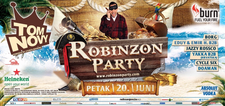 Tom Novy @ Robinzon (Lukavac)