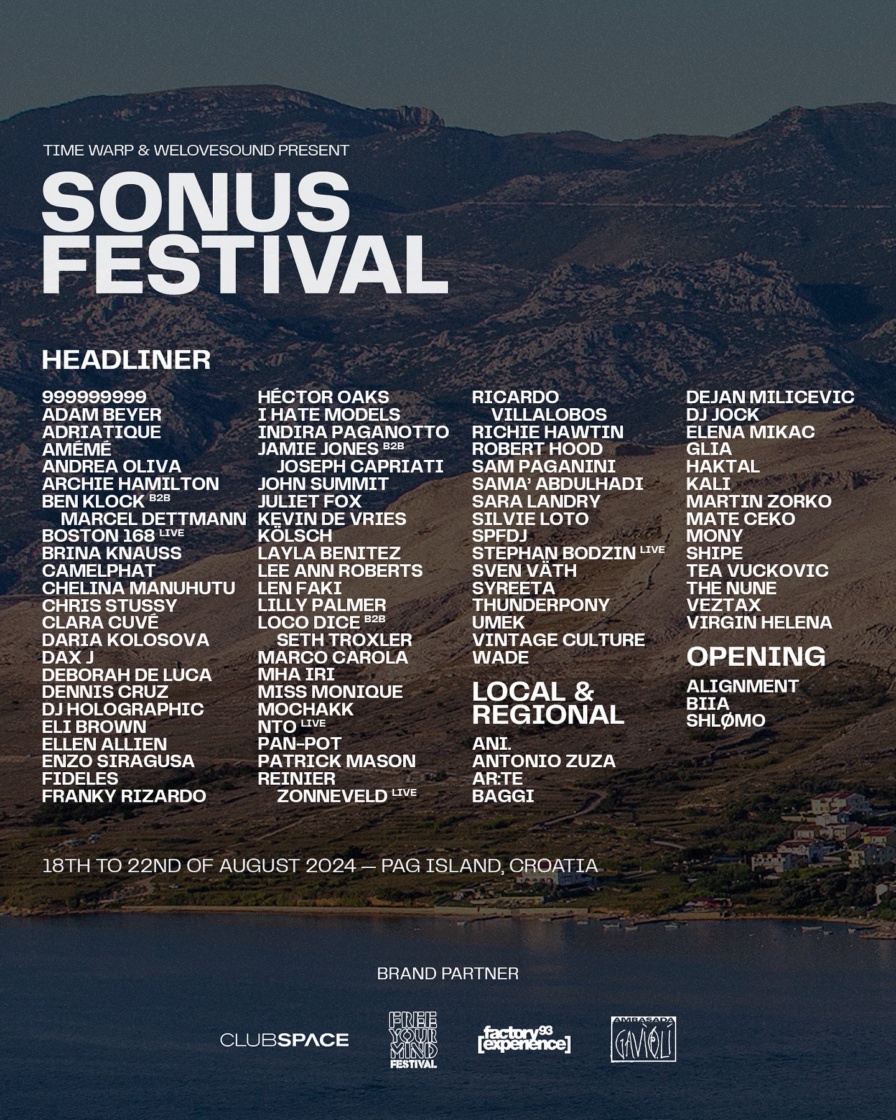 Sonus Festival 2024 @ Zrće Beach (Novalja)