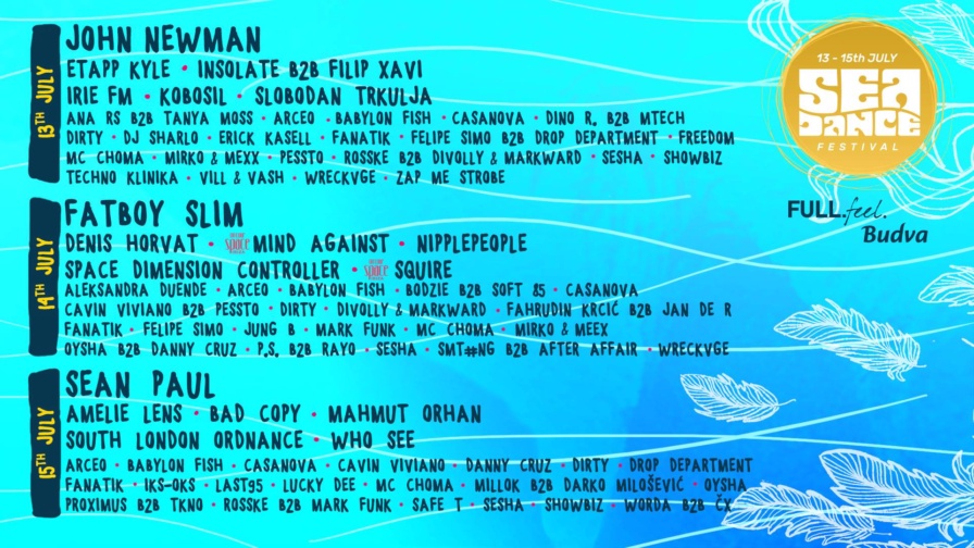 Sea Dance Festival 2017 @ Jazz Beach (Budva)