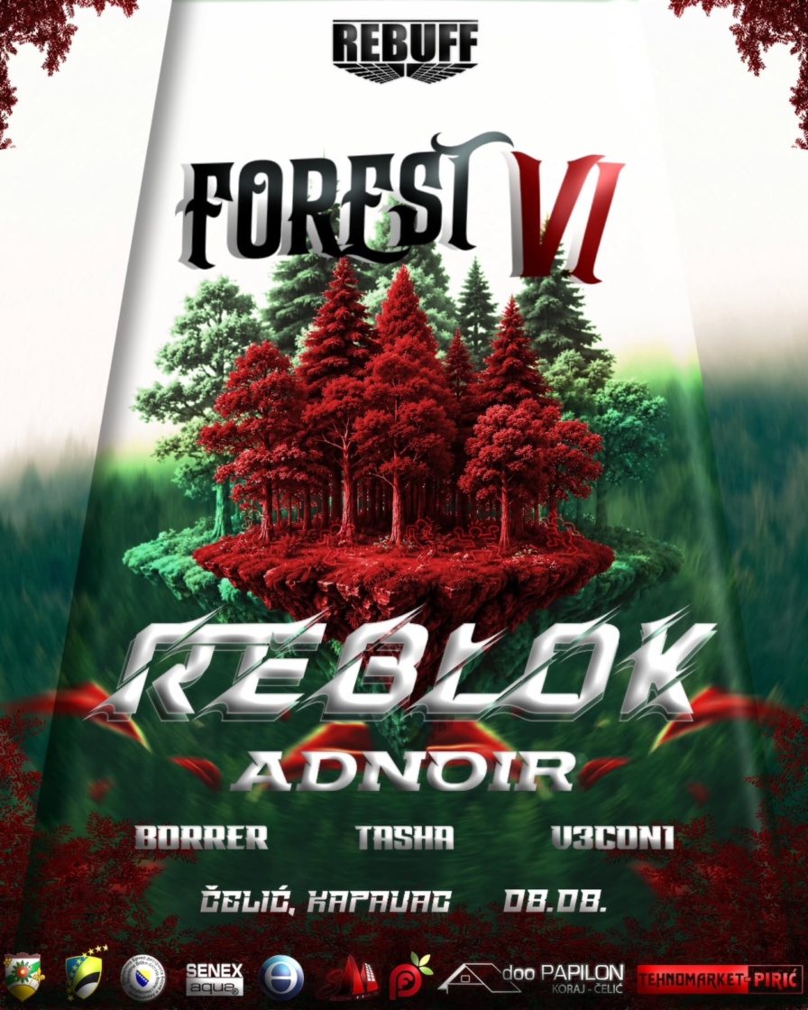Techno in the Forest VI @ Kapavac (Čelić)