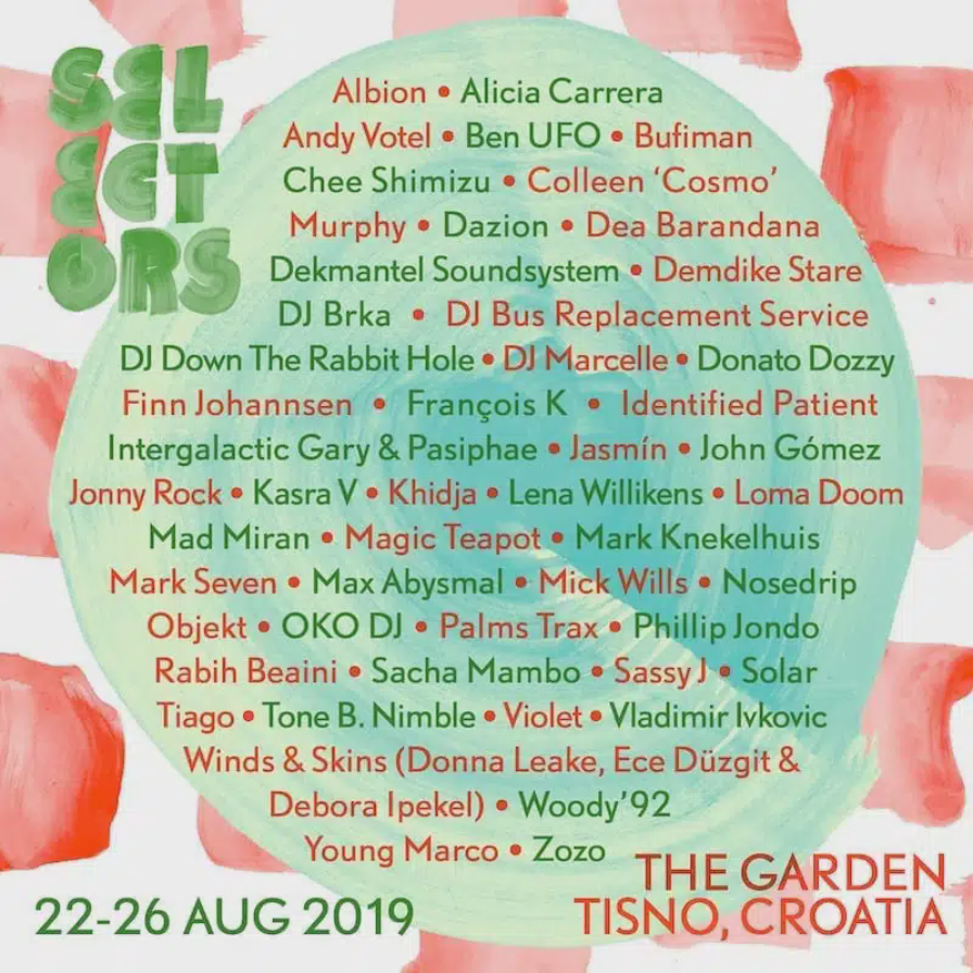 Dekmantel Selectors 2019 @ The Garden Resort (Tisno)
