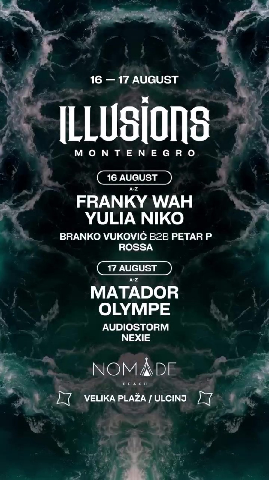 Illusions Montenegro 2024 @ Nomade Beach (Ulcinj)