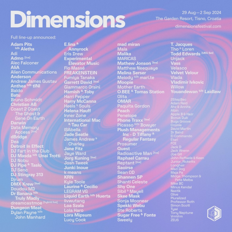Dimensions 2024 @ The Garden Resort (Tisno)
