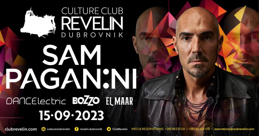 Sam Paganini @ Culture Club Revelin (Dubrovnik)