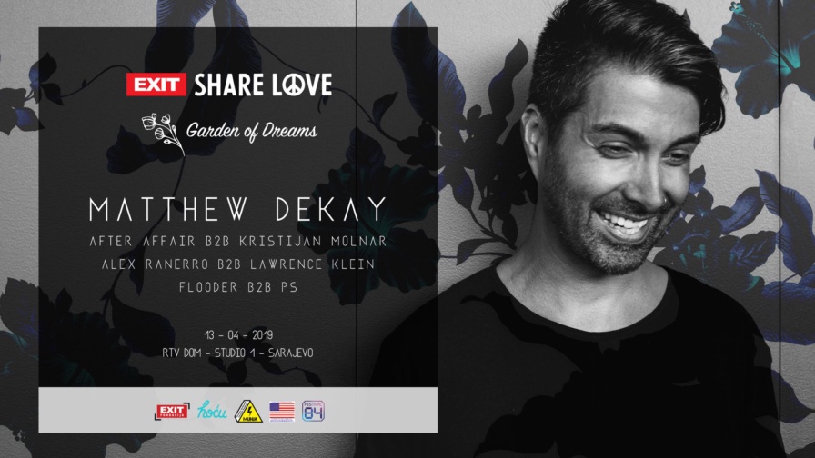 Matthew Dekay @ Studio 1 (RTV Dom) (Sarajevo)
