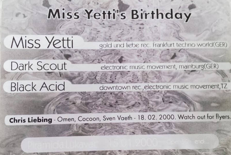 Miss Yetti @ Piramida (Lukavac)