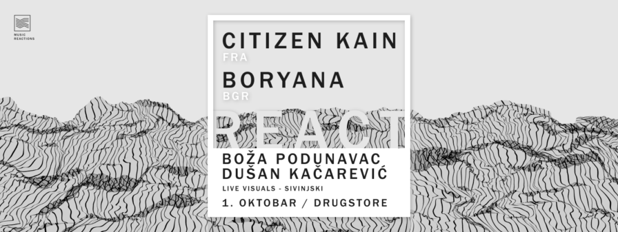 REACT Festival 2016 @ Drugstore (Belgrade)