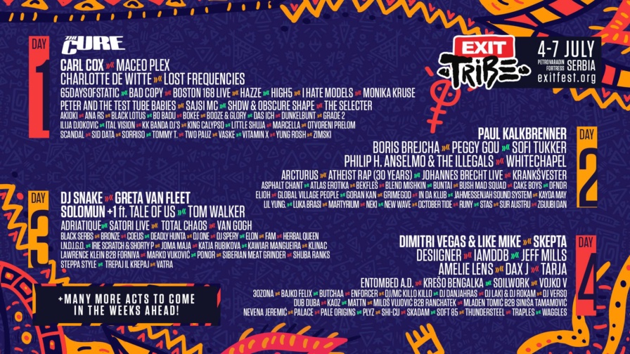 EXIT Festival 2019 @ Petrovaradin Fortress (Novi Sad)