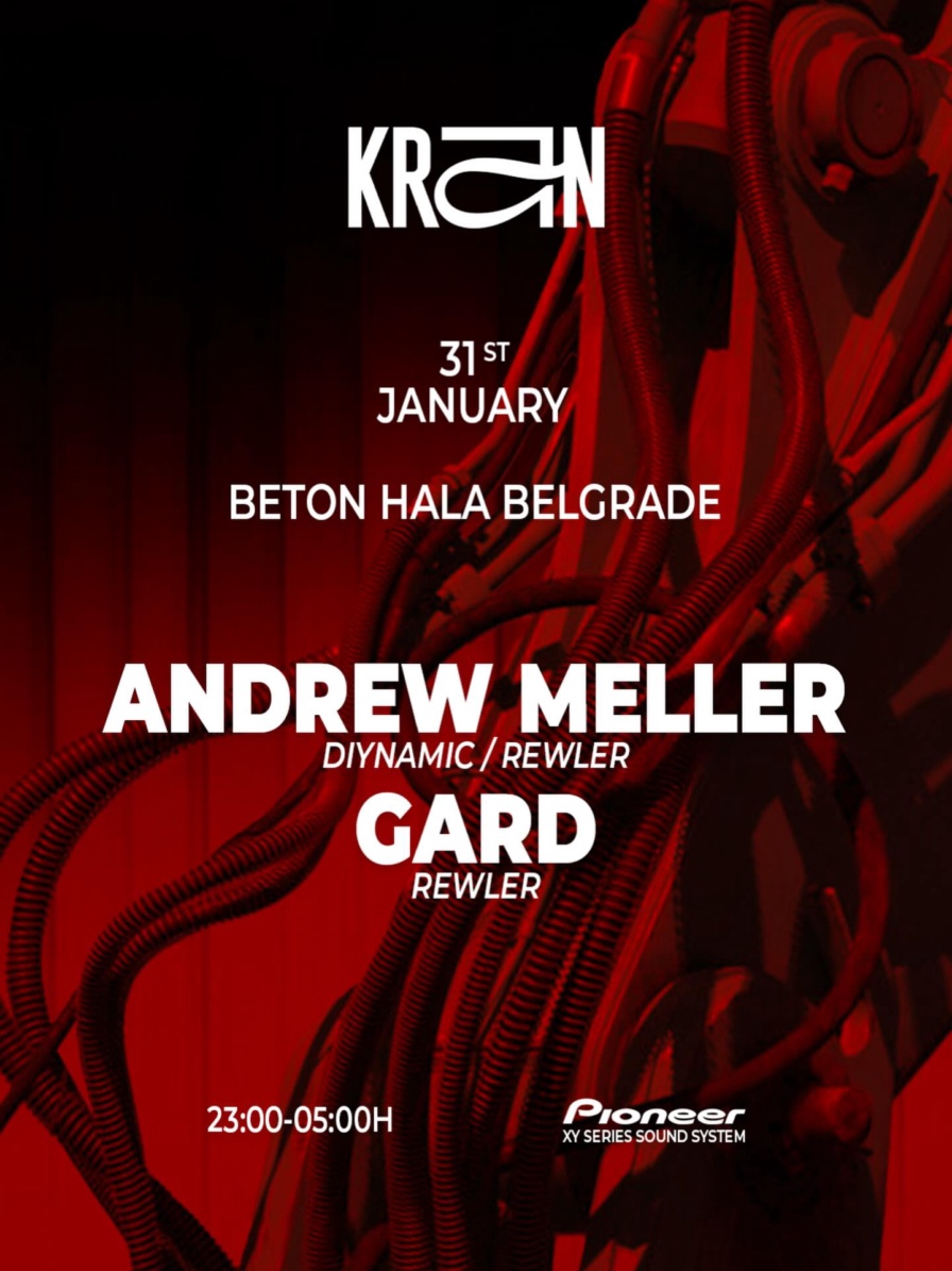 Andrew Meller @ Kran (Belgrade)