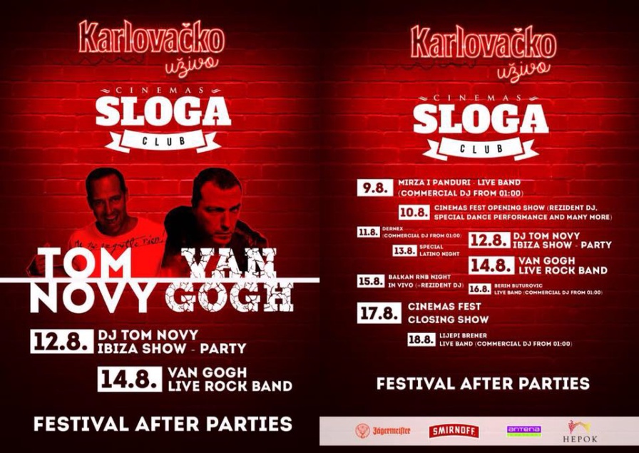 Tom Novy @ Sloga (Sarajevo)