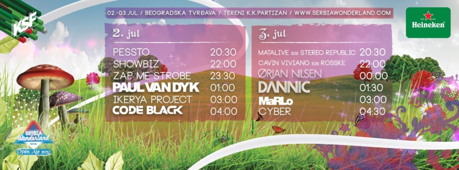 Serbia Wonderland Festival 2015 @ Kalemegdan Fortress (Belgrade)