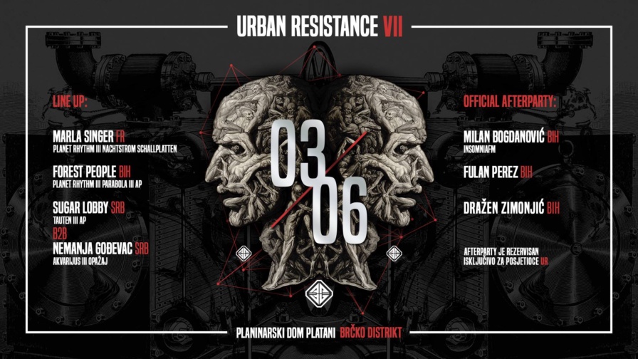 Urban Resistance VII @ Planinarski dom Platani (Brčko)