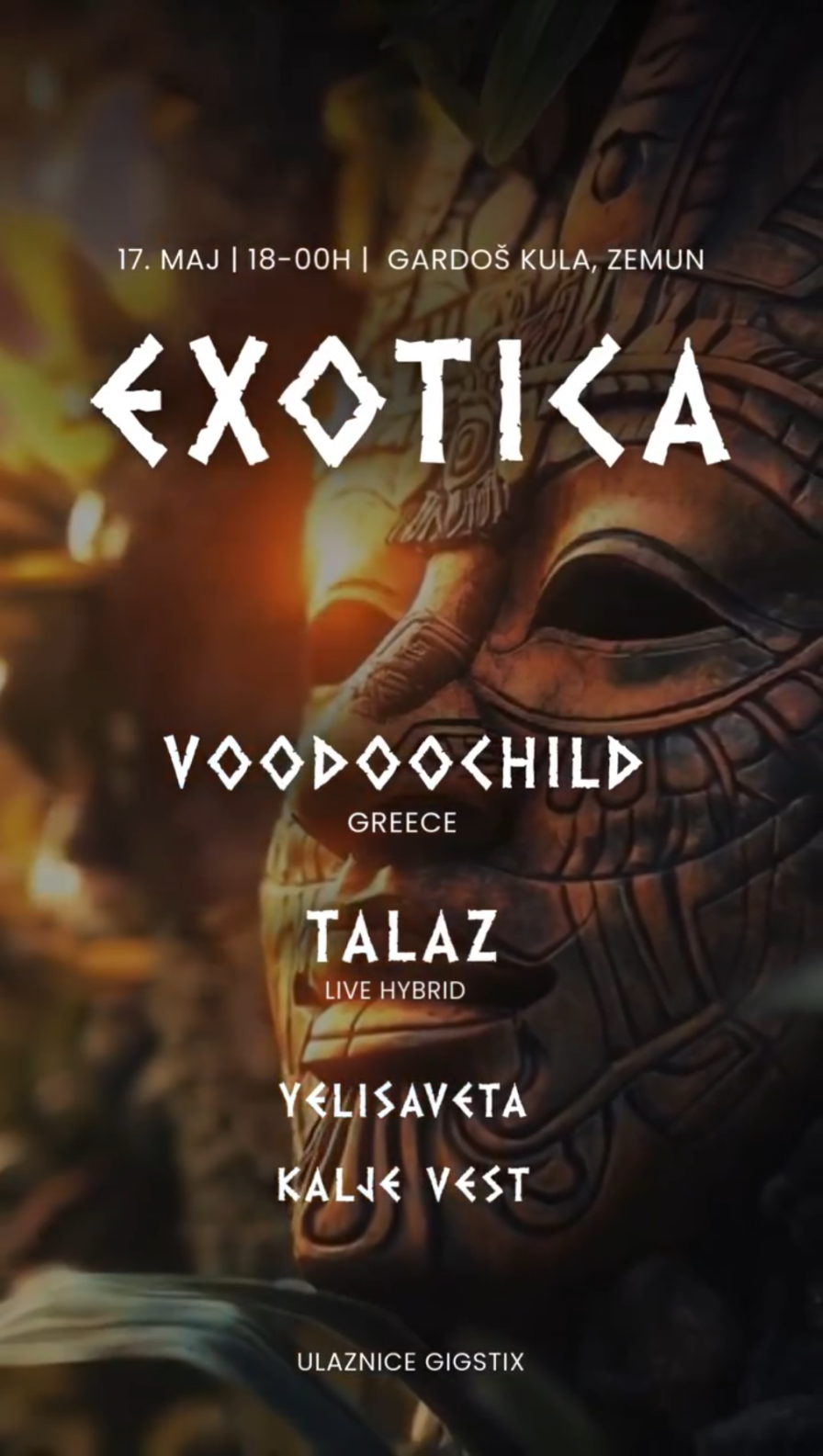 Voodoochild, Talaz @ Gardoš Kula (Belgrade)