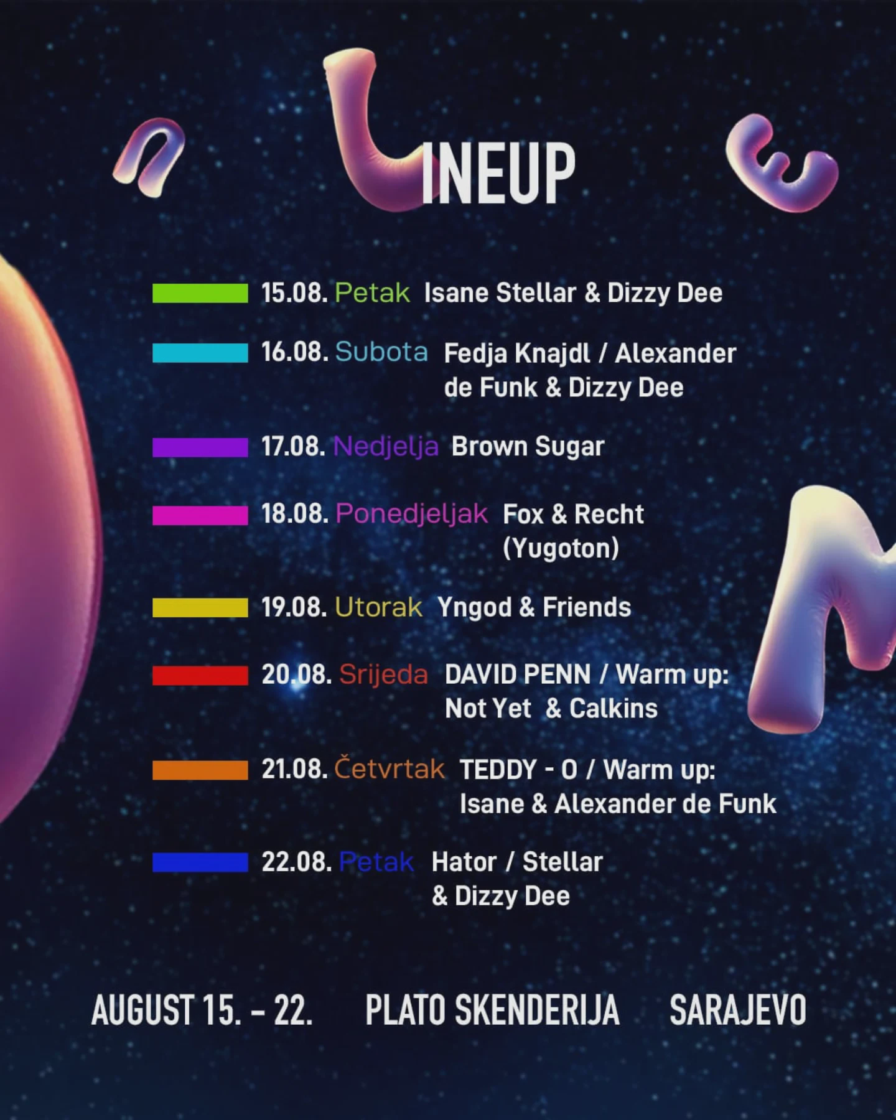 SFF Programme @ Heineken Summer Lounge (Sarajevo)