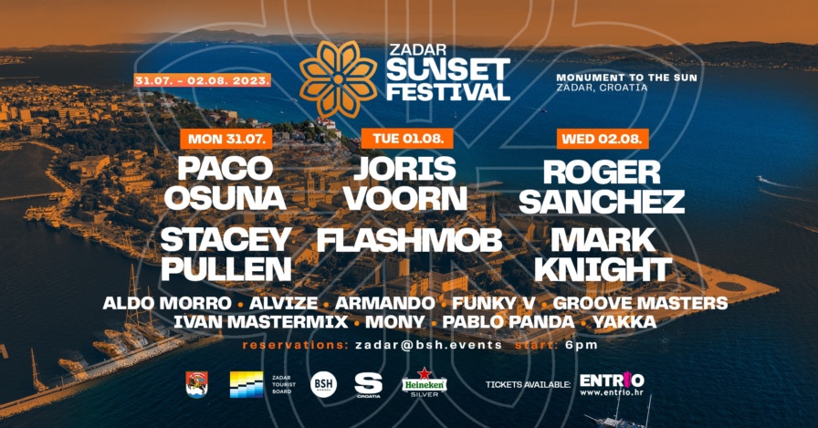 Zadar Sunset Festival 2023 @ Monument to the Sun (Zadar)