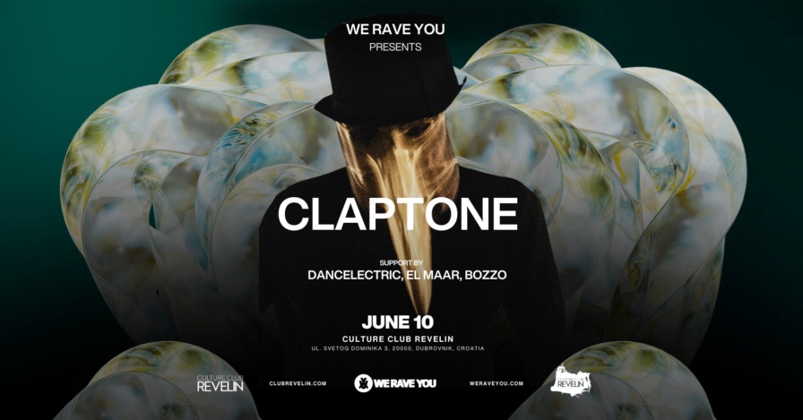 Claptone @ Club Revelin (Dubrovnik)