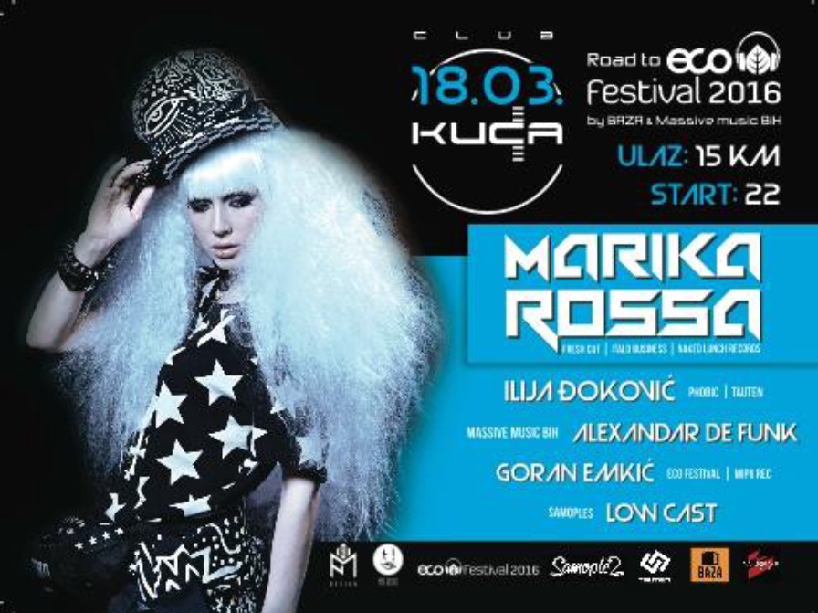 Marika Rossa @ Kuća (Sarajevo)