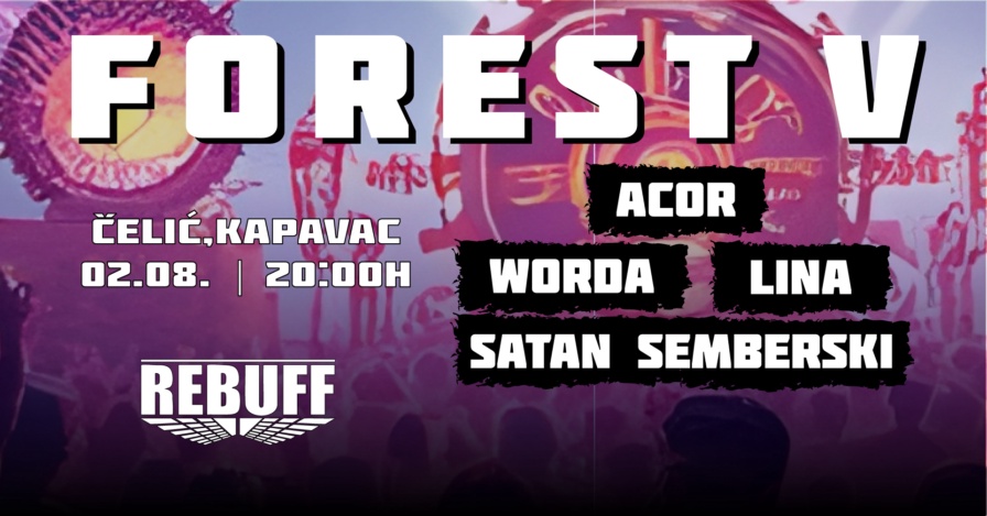 Techno in the Forest V @ Kapavac (Čelić)