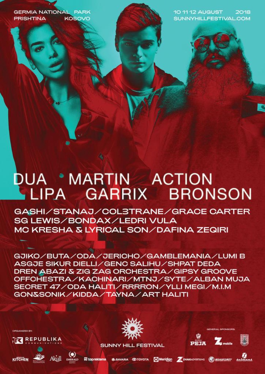 Sunny Hill Festival 2018 @ Gërmia Park (Prishtina)