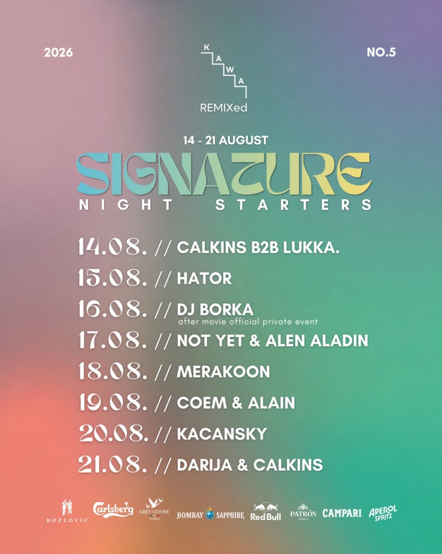 SFF Programme 2026 @ Kawa (Sarajevo)