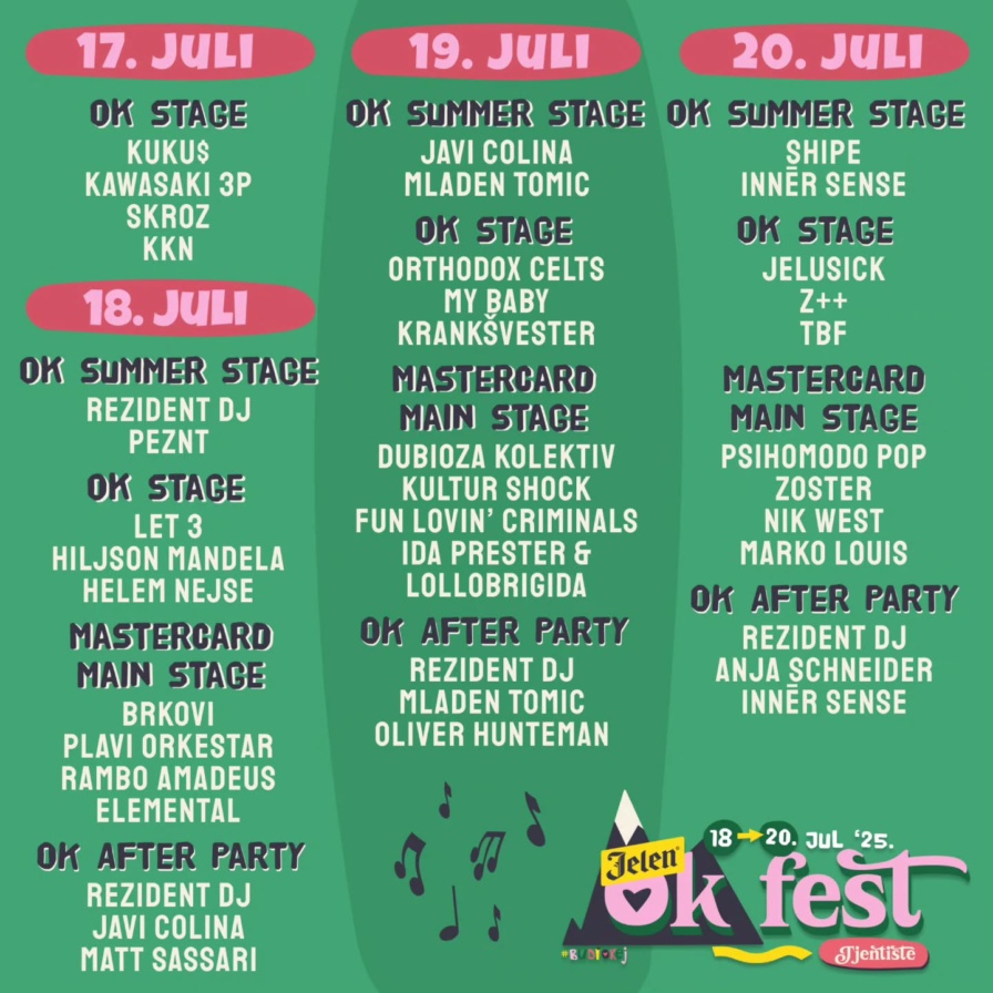 OK Fest 2025 @ Tjentište (Foča)