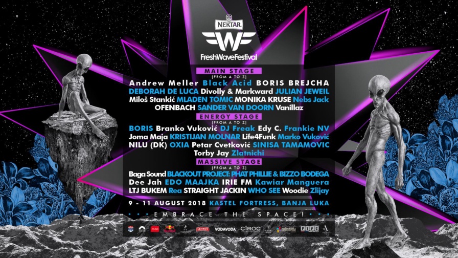 Fresh Wave Festival 2018 @ Kastel Fortress (Banja Luka)