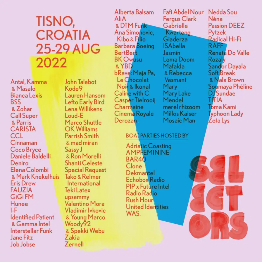 Dekmantel Selectors 2022 @ The Garden Resort (Tisno)