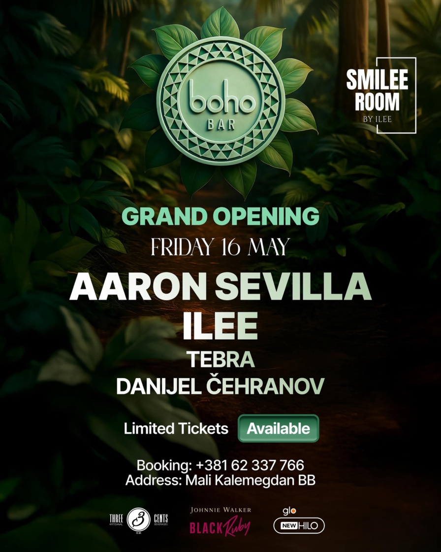 Aaron Sevilla @ Boho Bar (Belgrade)