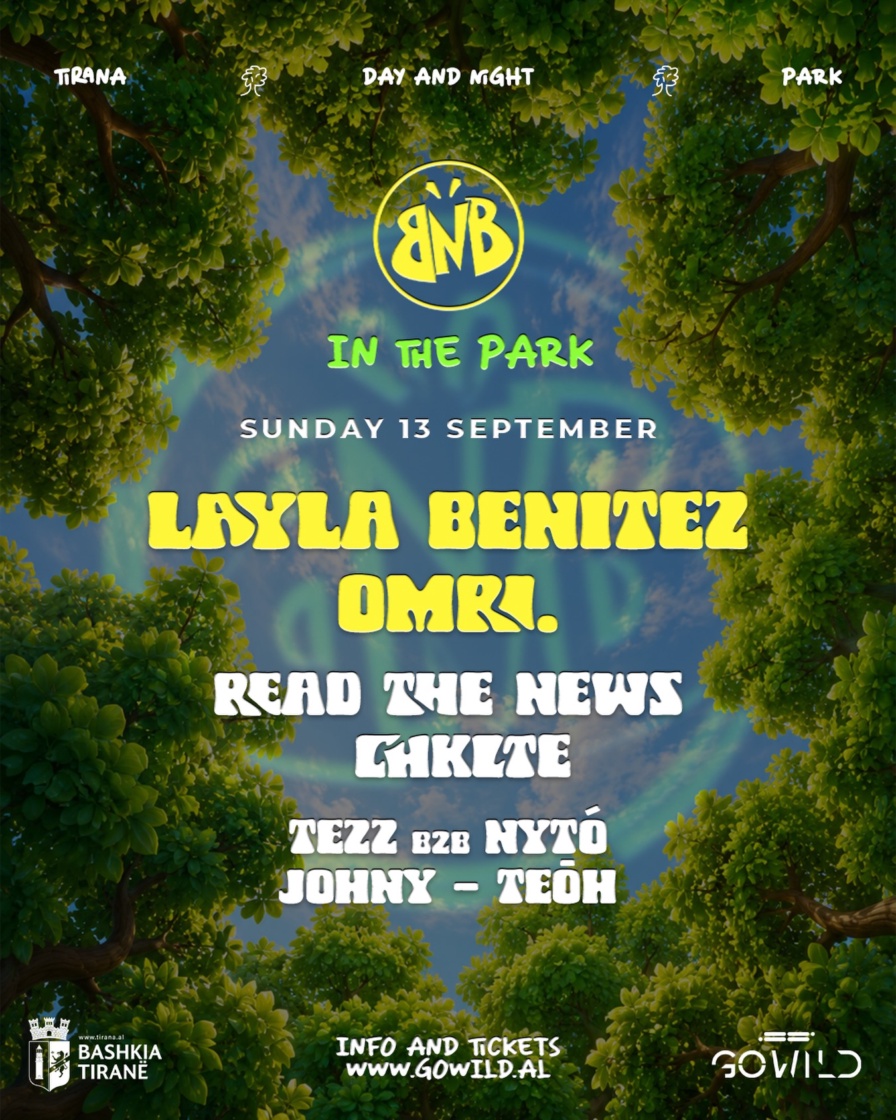 Layla Benitez, OMRI. @ Lake Park (Tirana)