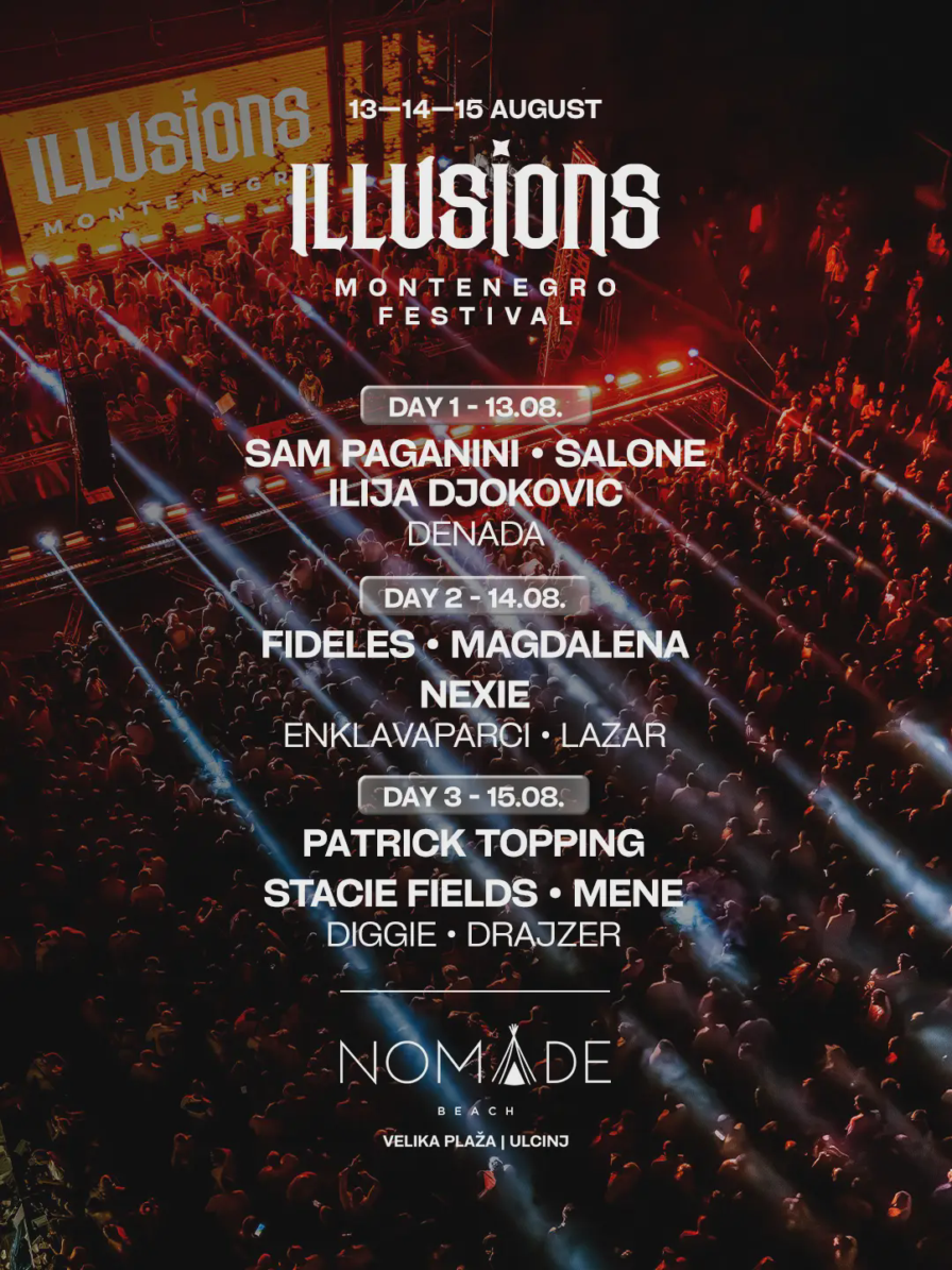 Illusions Montenegro 2026 @ Nomade Beach (Ulcinj)