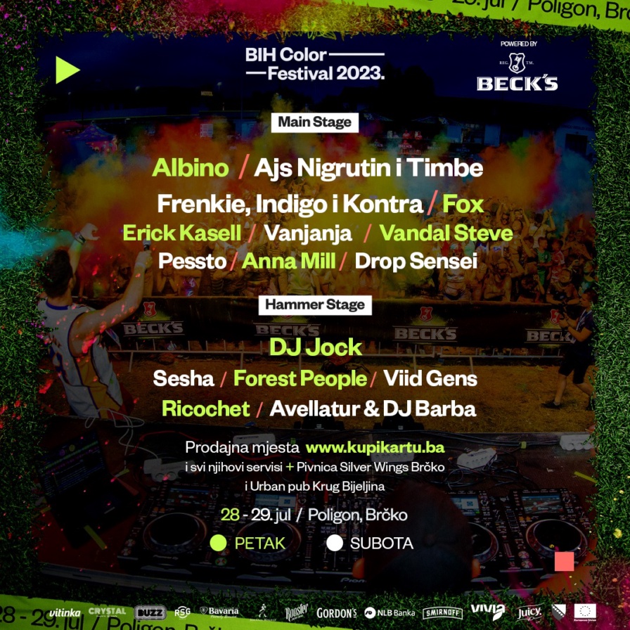 BiH Color Festival 2023 @ Poligon (Brčko)