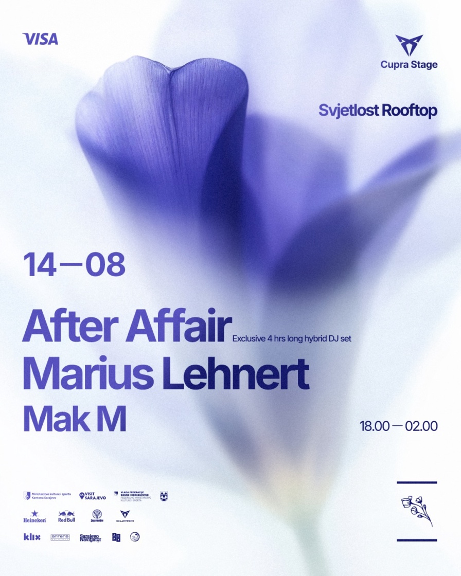 After Affair,  Marius Lehnert @ Svjetlost Rooftop (Sarajevo)