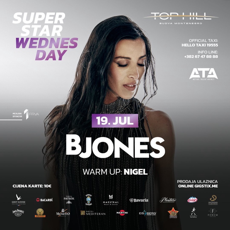 B Jones @ Top Hill (Budva)