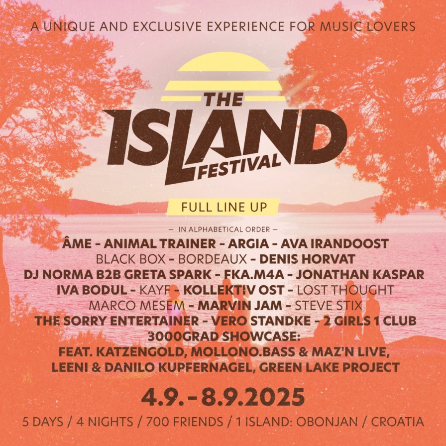 The Island Festival 2025 @ Obonjan Island (Šibenik)